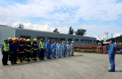 福建结合石化开展电气火警应急分散练习训练